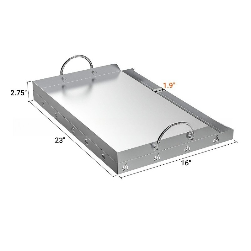 Stainless Steel Griddle BBQ To - огляд і ціна Camping Cooking Flat Top
