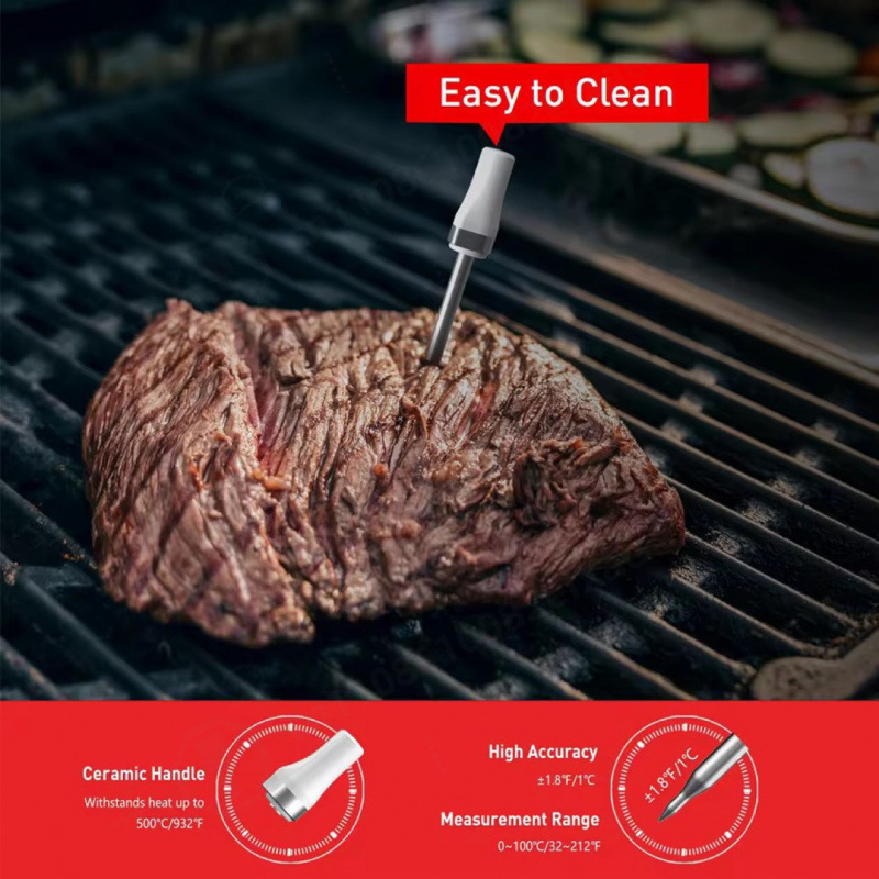 Wireless Bluetooth Smart Meat  - огляд і ціна Meat Thermometer Camp