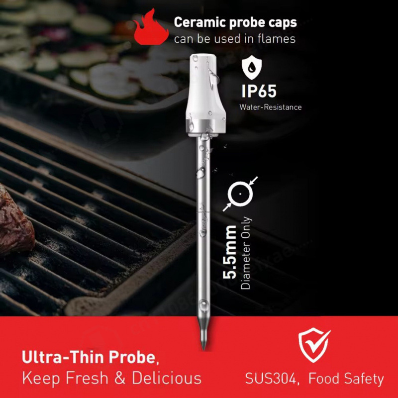 Wireless Bluetooth Smart Meat  - огляд і ціна Meat Thermometer Camp