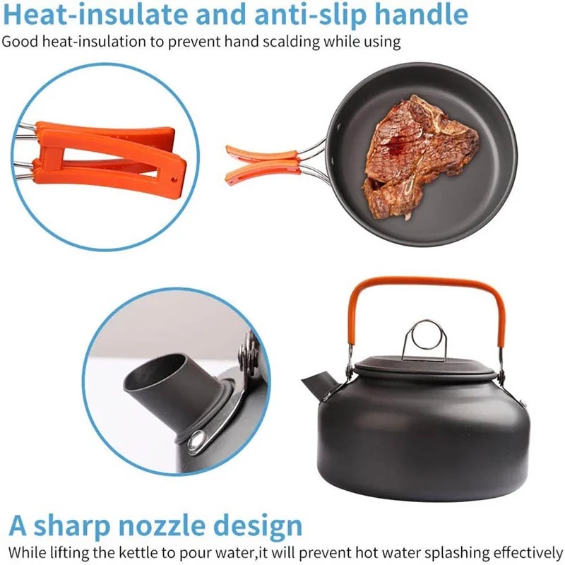Camping Cooking set Camping Co - огляд і ціна Camping Cooking Utensil Set