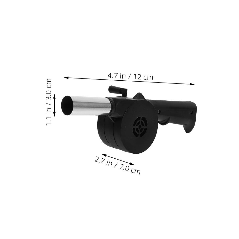 Manual Blower Black Hand Crank - огляд і ціна Camping Cooking Portable