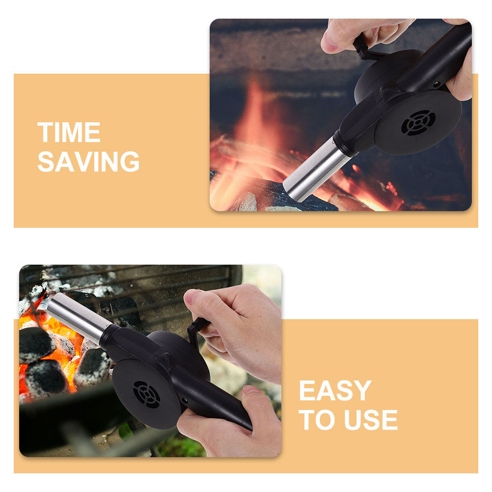 Manual Blower Black Hand Crank - огляд і ціна Camping Cooking Portable